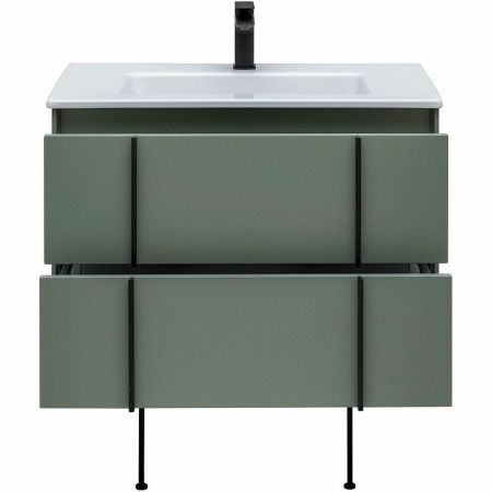 Тумба под раковину Allen Brau Reality 1.32005.CGM 80х50 подвесная цвет зеленый