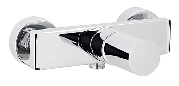 Смеситель для душа AQG Tube 01TUB300CR настенный хром