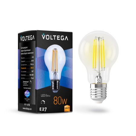 Лампа светодиодная Voltega General purpose bulb (Груша A60 E27) 5489