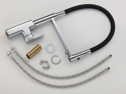 Смеситель для кухни Savol S-L1808-01 на столешницу хром - фото 3