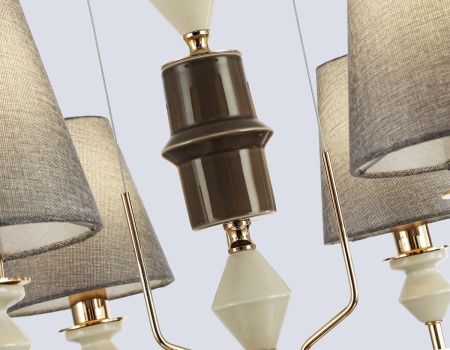 Люстра подвесная Ambrella Light Ceramo Classic (Церамо Цлассиц) LH75401