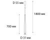 Светильник подвесной Italline IT03-1428 white