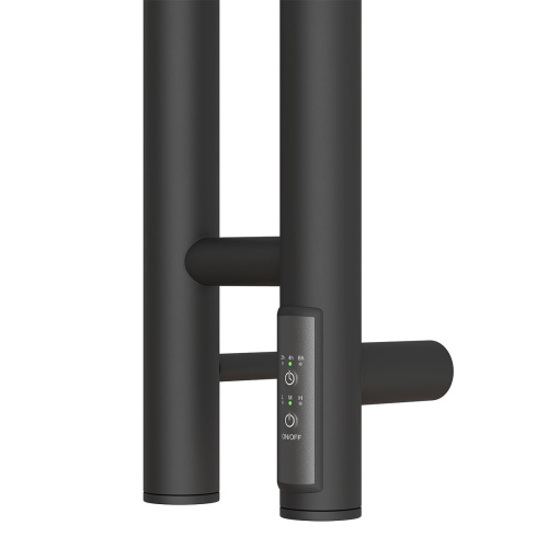 Полотенцесушитель Point Деметра PN12812B электрический черный - фото 4