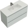 Тумба под раковину Allen Brau Eclipse 2.0 1.E1002.PWM 2.0 80х50 подвесная цвет серый