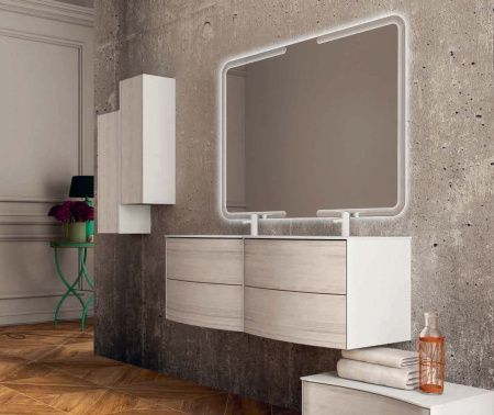 Зеркало с подсветкой Cezares 54353 120х90 подвесное