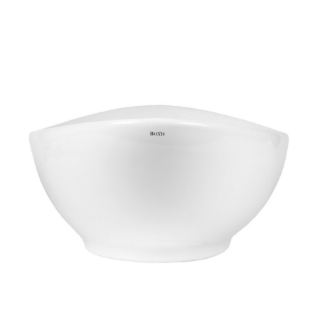 Раковина из сантехнического фарфора Bond Oval S55-590 59х38 накладная цвет белый глянцевый