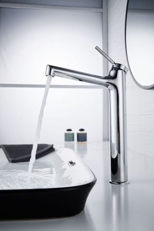 Смеситель для раковины LeMark Minima LM3809C на столешницу хром