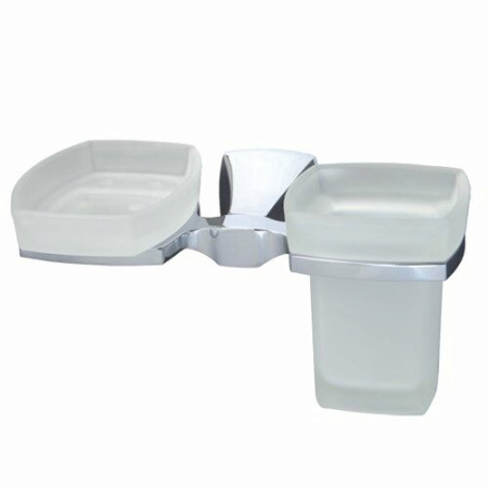 Стакан с мыльницей WasserKRAFT 2526