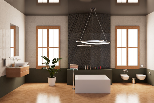 Ванна акриловая Frank 12528 150х150 отдельностоящая прямоугольная с ножками - фото 4