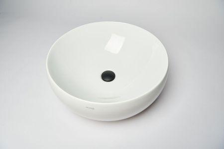 Раковина из сантехнического фарфора Galassia Dream 7333 50х50 накладная цвет белый