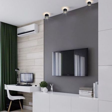 Светильник накладной Reluce 53001-9.5-001LD GX53+LED3W BK