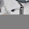 Смеситель для раковины Shevanik S4011T на столешницу оружейная сталь