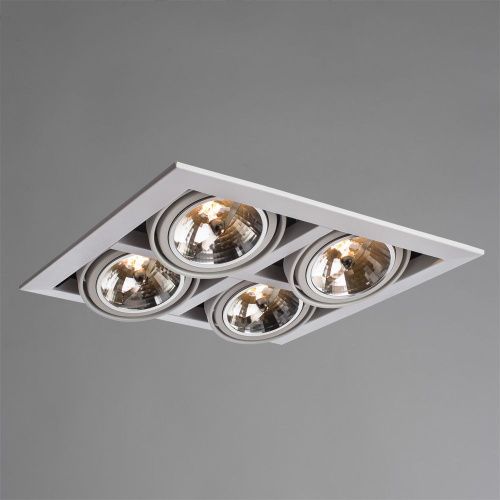Светильник встраиваемый Arte Lamp Cardani Grande (Цардани Гранде) A5935PL-4WH - фото 2
