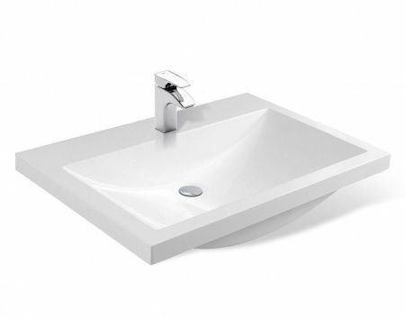 Тумба с раковиной Эстет Monaсo 70 ФР-00002265 70х50 напольная цвет белый