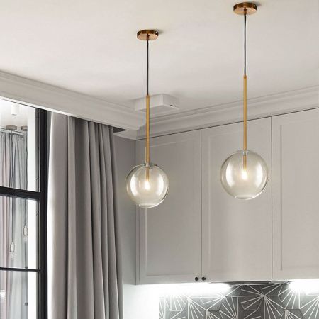 Светильник подвесной Delight Collection Ball Sola (Балл Сола) 9217P/D200 gold