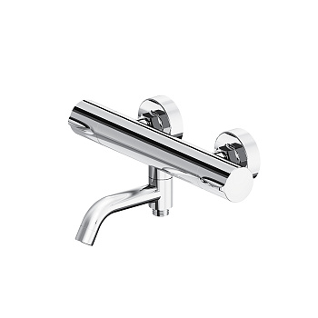 Смеситель для ванны и душа Damixa Scandinavian Pure 363000000 настенный хром
