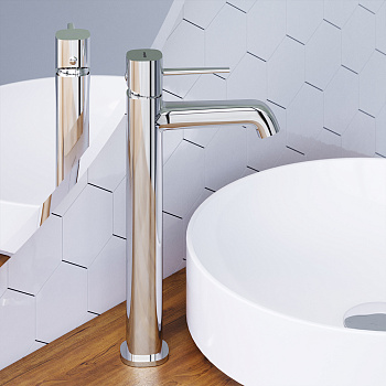 Смеситель Damixa Sirius 860220000 на раковину хром без термостата