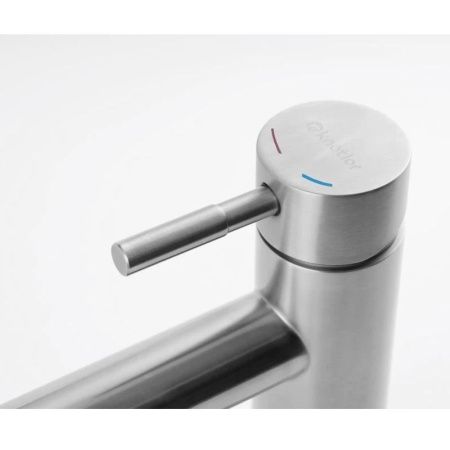 Смеситель Knotlor STREAMLINE SS-04 на раковину нержавеющая сталь