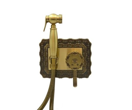 Гигиенический душ со смесителем Bronze de Luxe WINDSOR 10136 бронза