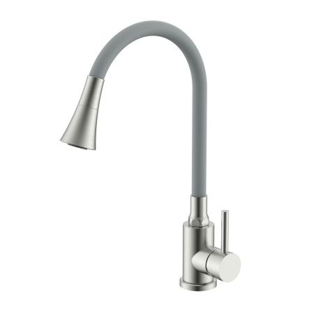 Смеситель для кухни Splenka S201 S201.4307.05 на мойку сатин