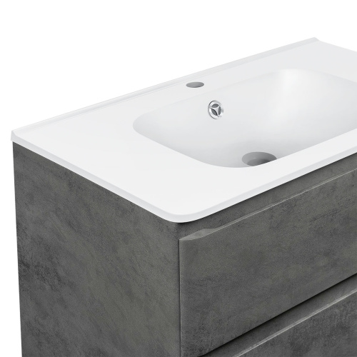 Раковина Vincea 80 см VCB-2VP800W встраиваемая цвет белый - фото 3