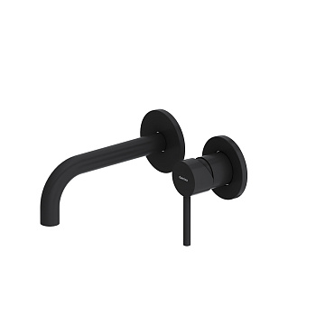 Смеситель Damixa Scandinavian Pure 360260300 встраиваемый в стену черный без термостата