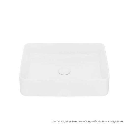Раковина керамическая IDDIS Slide SLIWS02i27 36х47 накладная цвет белый без отверстий под смеситель - фото 2