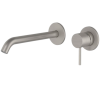 Смеситель для раковины Remer X Style Inox SSX15PL встраиваемый в стену нержавеющая сталь