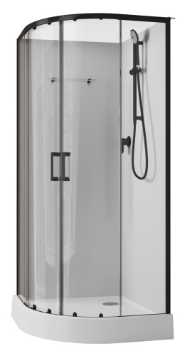 Душевая кабина Aquanet Passion EVO 00267256 90х90 четверть круга без крыши - фото 3