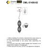 Светильник подвесной Omnilux Paglio (Паглио) OML-51406-02