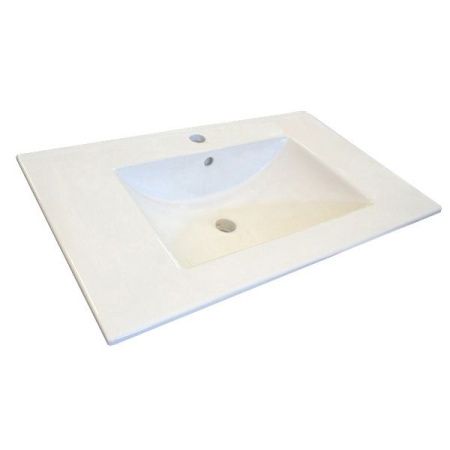 Тумба с раковиной Comforty Франкфурт 00004150531CF 80х50 подвесная цвет коричневый