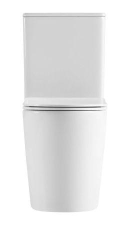 Унитаз-компакт напольный с бачком Iberica Blanca Burgos maxi IB.BRM.124.1B1 белый с сиденьем микролифт безободковый смыв торнадо