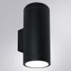 Уличный настенный светильник Arte Lamp Torcular (Торцулар) A1813AL-2BK