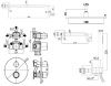 Душевая система Paffoni Light KITLIQ019CR141KING встраиваемая в стену