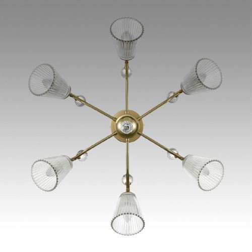Люстра на штанге Lumion Aurica (Аурица) 8046/6C - фото 2