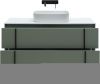 Тумба под раковину Allen Brau Reality 1.32008.CGM 120х50 подвесная цвет зеленый