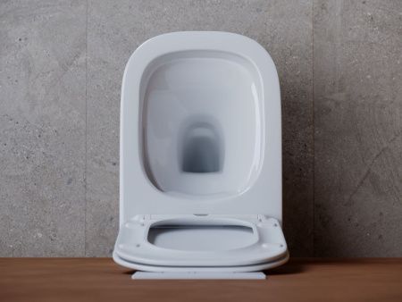 Унитаз подвесной Ceramica Nova NOEL CN3013 белый с сиденьем микролифт безободковый душевой смыв