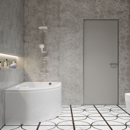 Ванна акриловая Тритон София Щ0000067270 150х95 пристенная асимметричная без каркаса