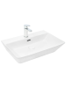 Раковина из сантехнического фаянса WeltWasser WW SK 10000003835 60х40 подвесная цвет белый 1 отверстие под смеситель