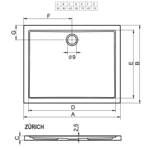Ванна акриловая Riho Rethink B107011005 180х90 пристенная прямоугольная - фото 2 Ванна акриловая Riho Rethink B107011005 180х90 пристенная прямоугольная - фото 2