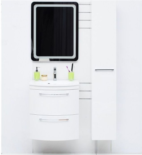 Шкаф-пенал De Aqua Токката 00167248 35х30х176 подвесной - фото 3