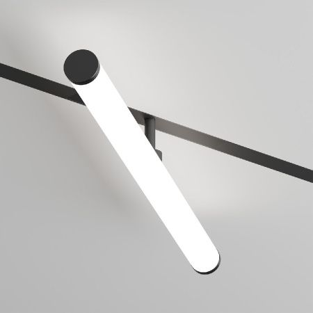 Трековый однофазный светильник Denkirs Smart Ray (Смарт Раы) DK8065-BK
