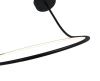 Люстра подвесная Italline IT013-6025 black 3000K