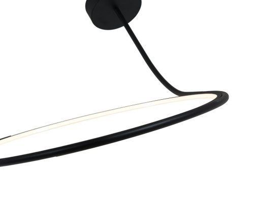 Люстра подвесная Italline IT013-6025 black 3000K - фото 4