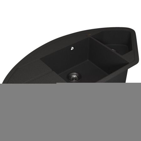 Кухонная мойка Uperwood Quartz Premium UPD-06 3910202123 100х50 цвет черный поверхность матовая