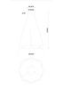 Светильник подвесной Arte Lamp Grace (Граце) A1868SP-1PB