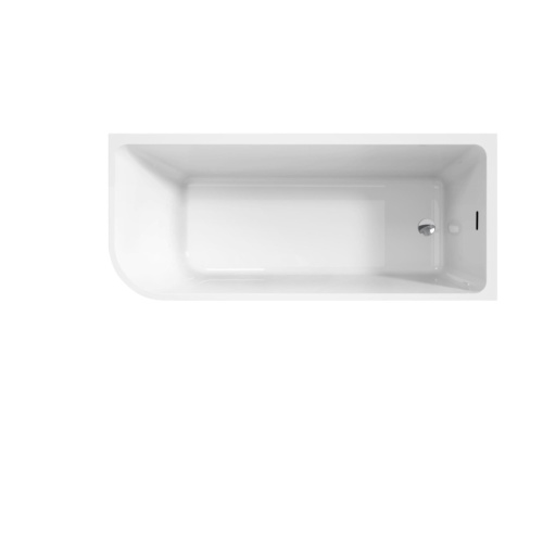 Ванна акриловая BelBagno BB712-1700-730-R 170х73 угловая полукруглая - фото 3