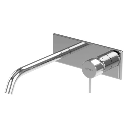 Смеситель Cezares LEAF LEAF-BLI1-L-01-W0 встраиваемый хром без термостата