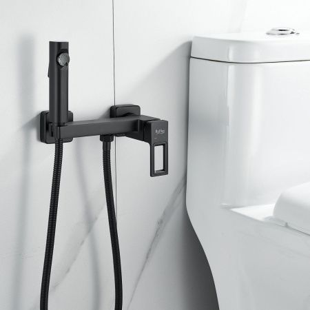 Гигиенический душ со смесителем Raffine F0596H-1 черный