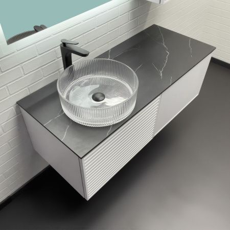 Тумба с раковиной Comforty Геленджик 00-00017877CF 120х50 подвесная цвет белый